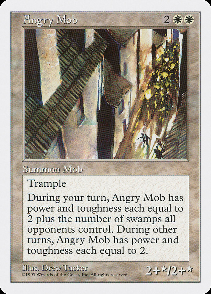 Magic: 5th Edition 004: Angry Mob 