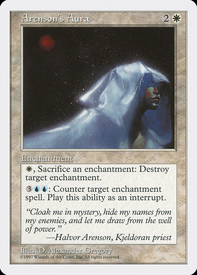 MTG: 5th Edition 006: Arensons Aura 