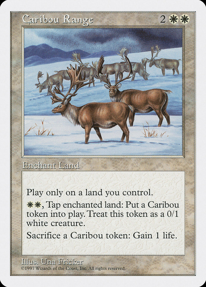 MTG: 5th Edition 014: Caribou Range 
