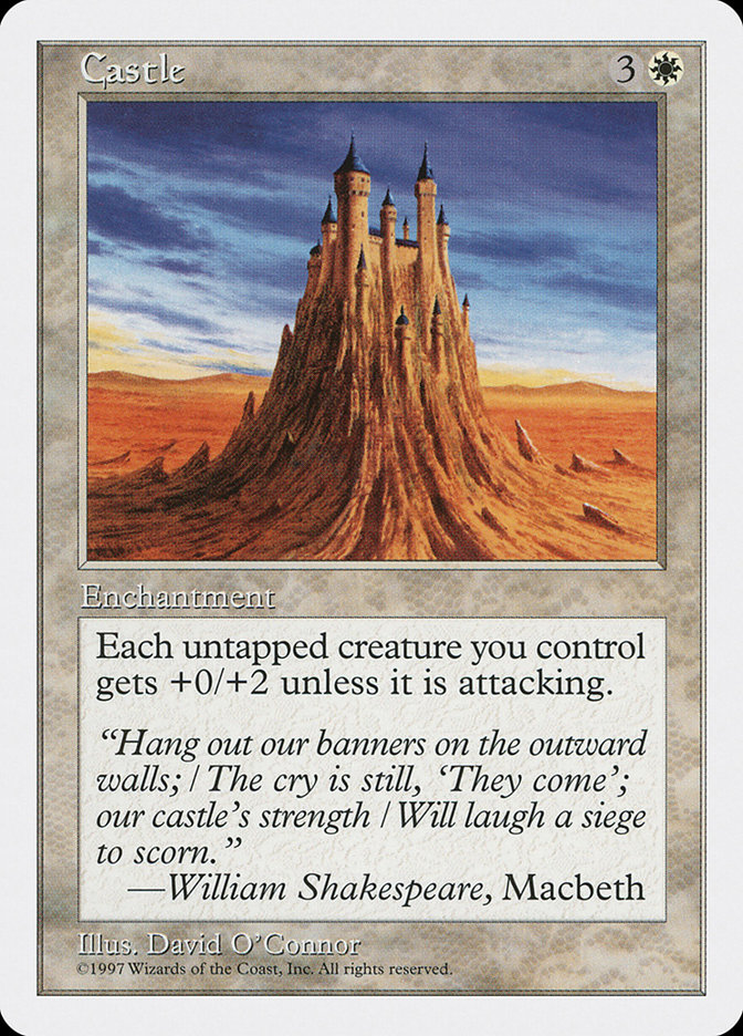 MTG: 5th Edition 015: Castle 