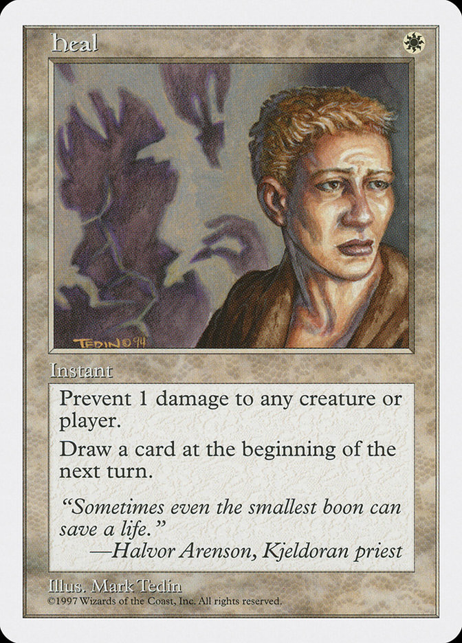 MTG: 5th Edition 032: Heal 
