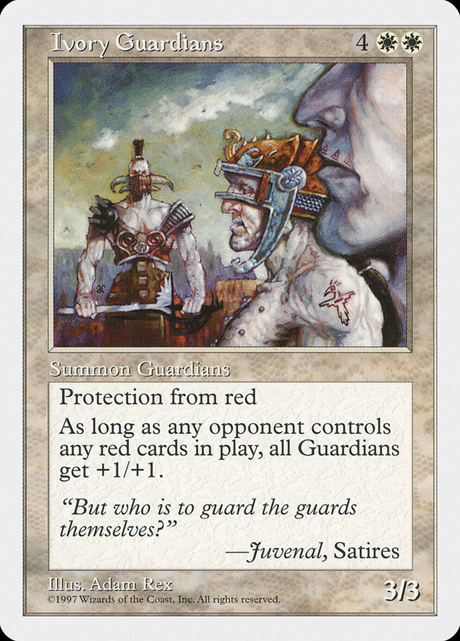 Magic: 5th Edition 040: Ivory Guardians 