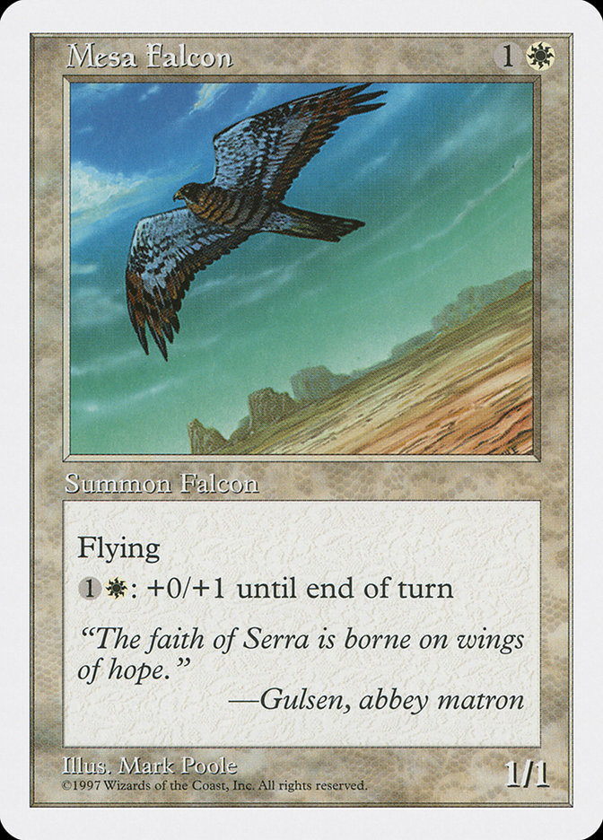Magic: 5th Edition 046: Mesa Falcon 