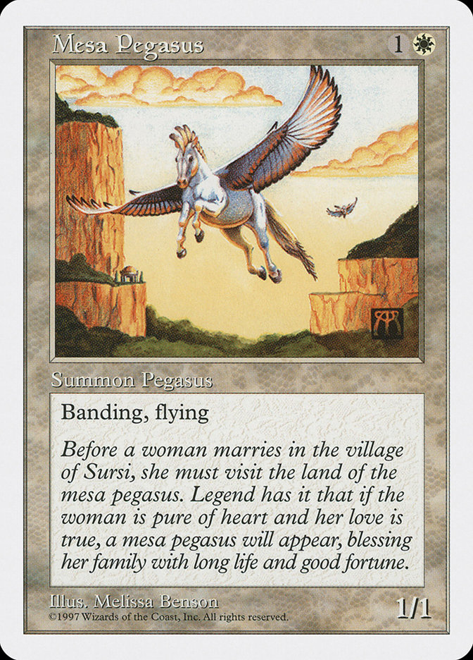 Magic: 5th Edition 047: Mesa Pegasus 