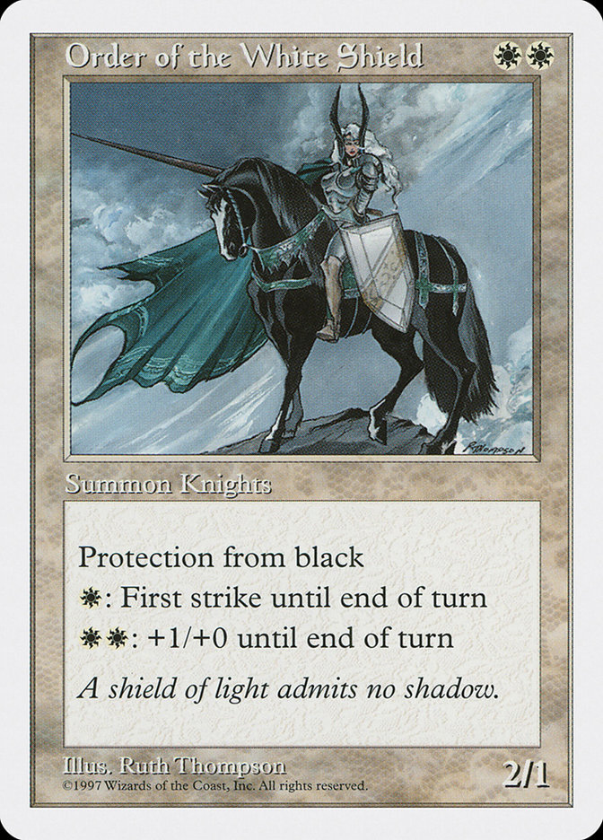 Magic: 5th Edition 049: Order of the White Shield 