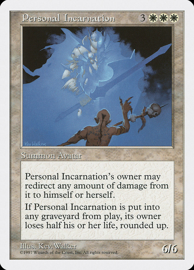 MTG: 5th Edition 051: Personal Incarnation 