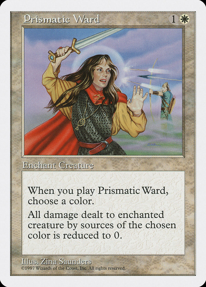Magic: 5th Edition 053: Prismatic Ward 