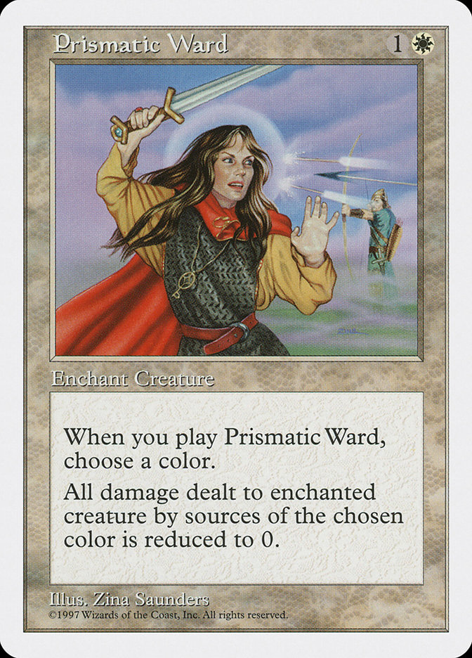 MTG: 5th Edition 053: Prismatic Ward 