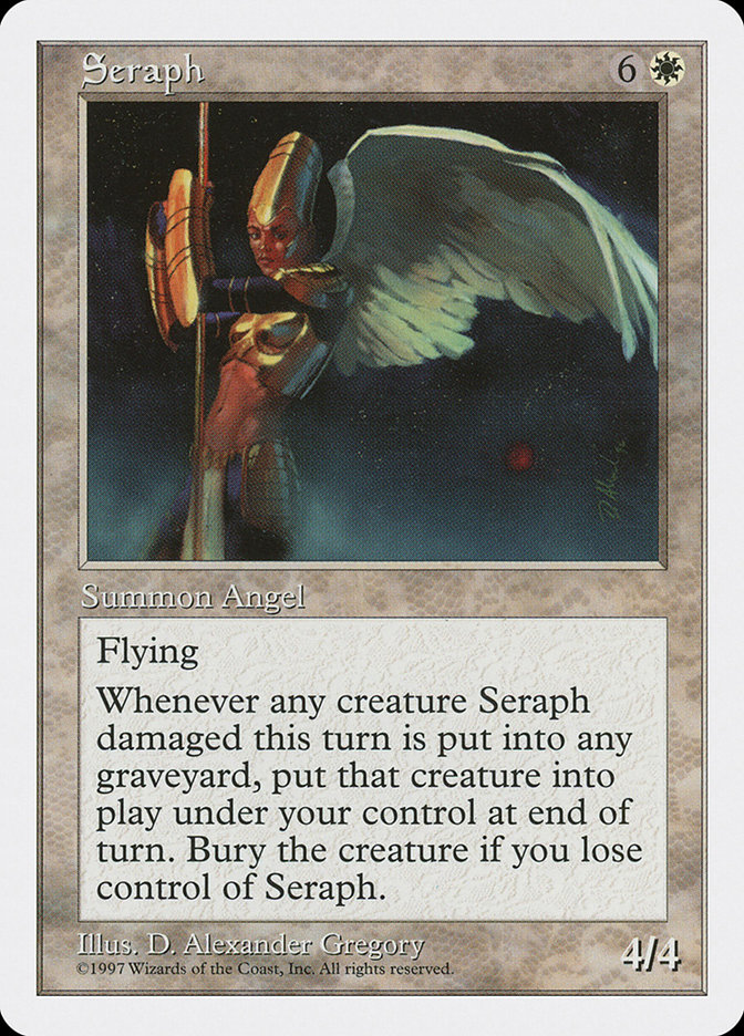 Magic: 5th Edition 059: Seraph 