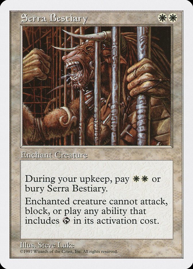 MTG: 5th Edition 060: Serra Bestiary 
