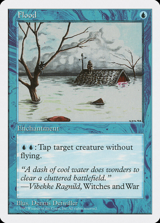 MTG: 5th Edition 087: Flood 
