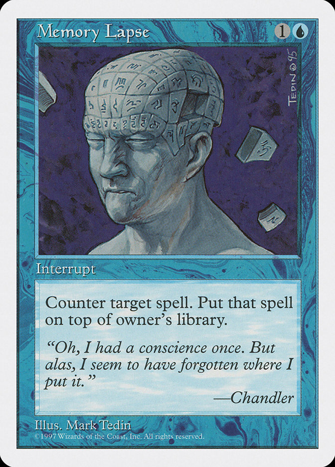 MTG: 5th Edition 103: Memory Lapse 