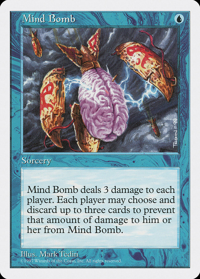 Magic: 5th Edition 105: Mind Bomb 