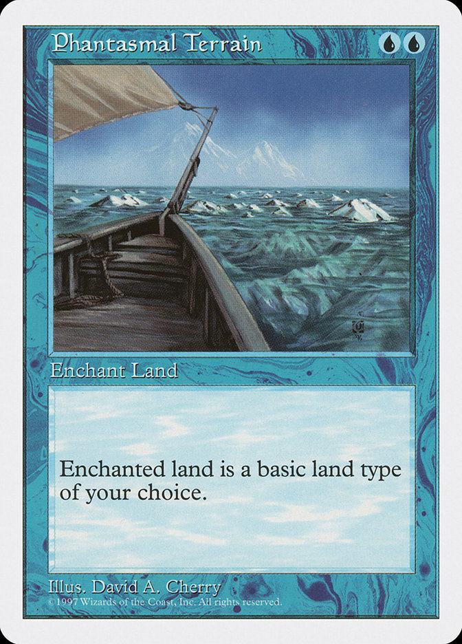 MTG: 5th Edition 107: Phantasmal Terrain 