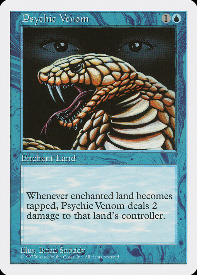 MTG: 5th Edition 113: Psychic Venom 