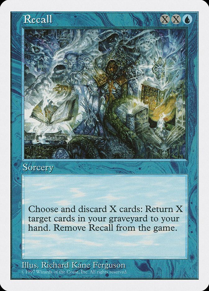 MTG: 5th Edition 115: Recall 