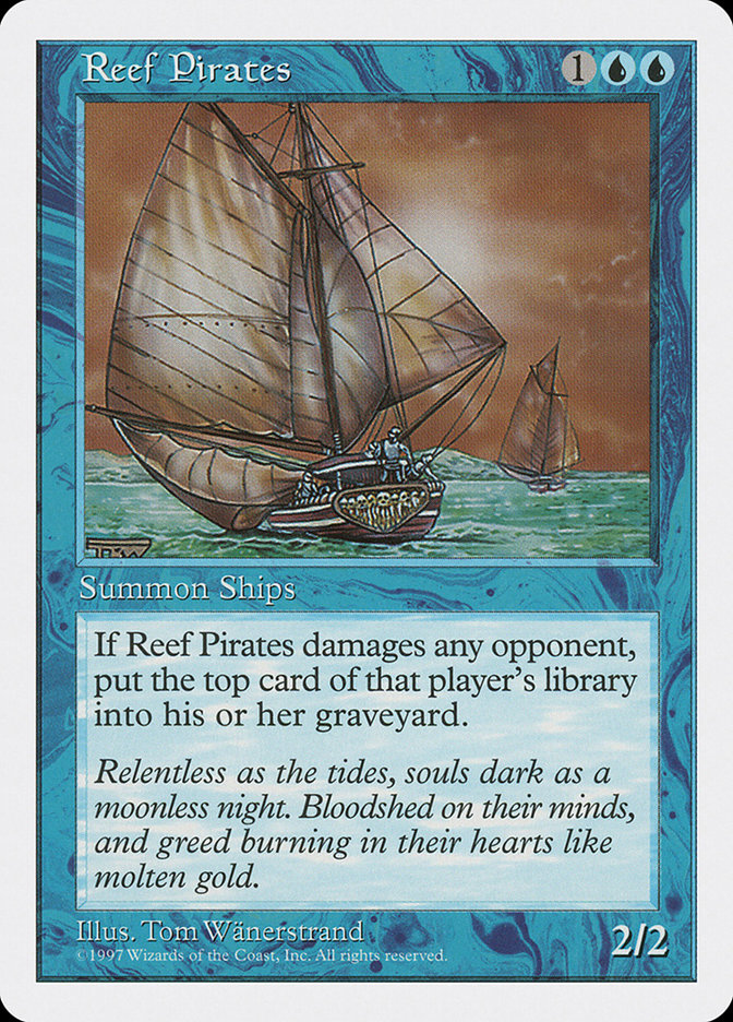 MTG: 5th Edition 116: Reef Pirates 