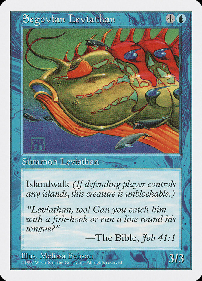 MTG: 5th Edition 122: Segovian Leviathan 
