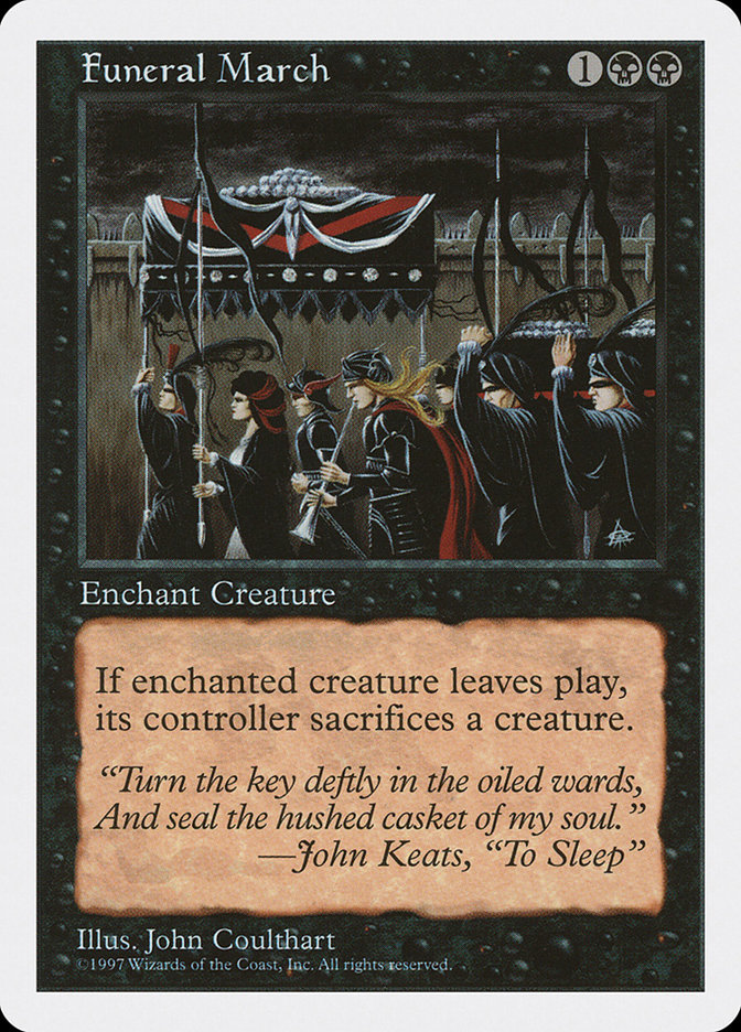 Magic: 5th Edition 164: Funeral March 