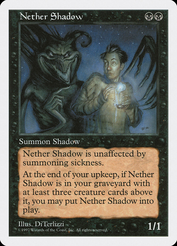 Magic: 5th Edition 183: Nether Shadow  