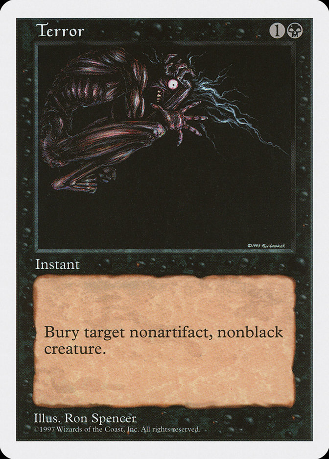MTG: 5th Edition 196: Terror  