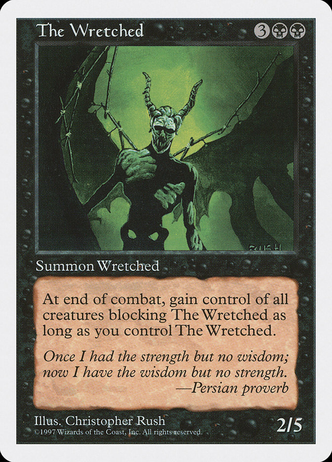 Magic: 5th Edition 197: The Wretched 
