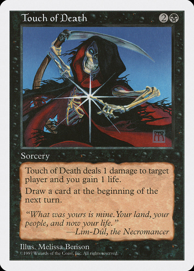 MTG: 5th Edition 200: Touch of Death 