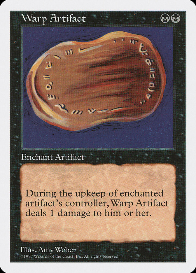 MTG: 5th Edition 204: Warp Artifact 