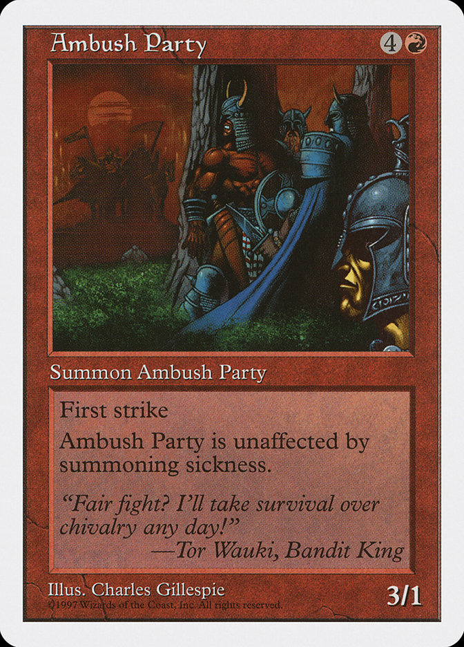 Magic: 5th Edition 208: Ambush Party 