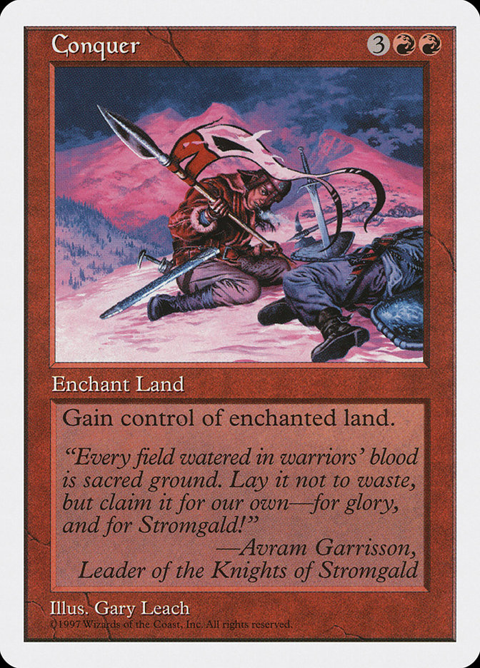 MTG: 5th Edition 216: Conquer  