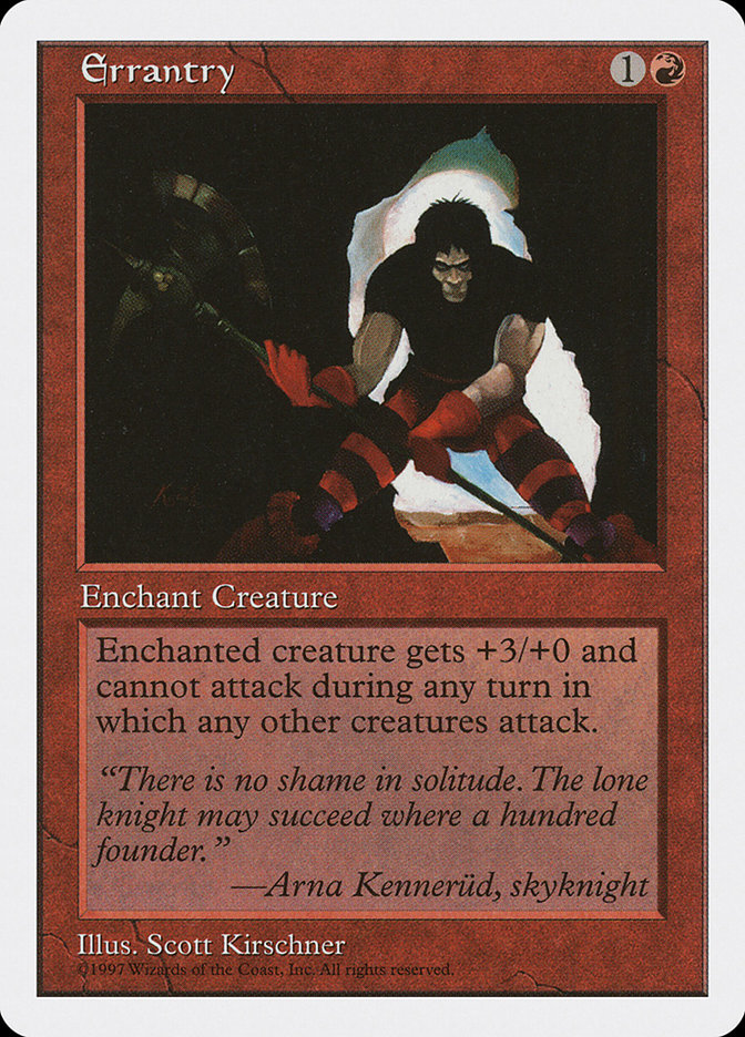 MTG: 5th Edition 224: Errantry  