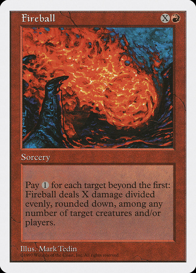 MTG: 5th Edition 227: Fireball 