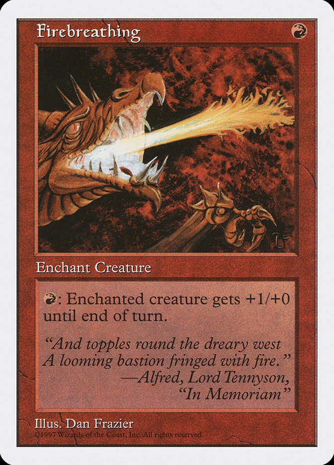 MTG: 5th Edition 228: Firebreathing 