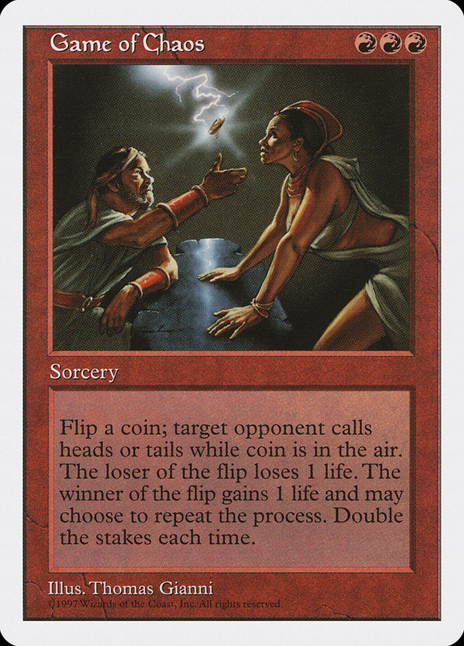 MTG: 5th Edition 232: Game of Chaos  