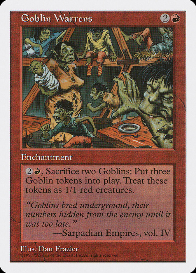 Magic: 5th Edition 238: Goblin Warrens 