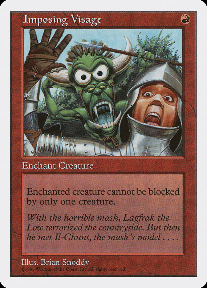 MTG: 5th Edition 241: Imposing Visage 