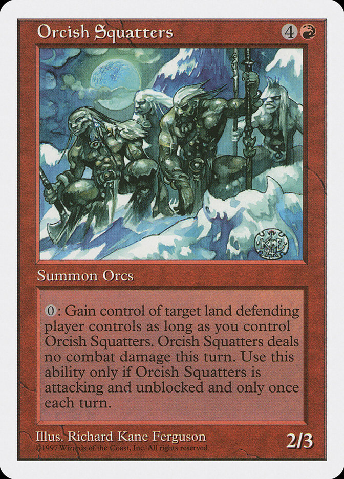 Magic: 5th Edition 258: Orcish Squatters 