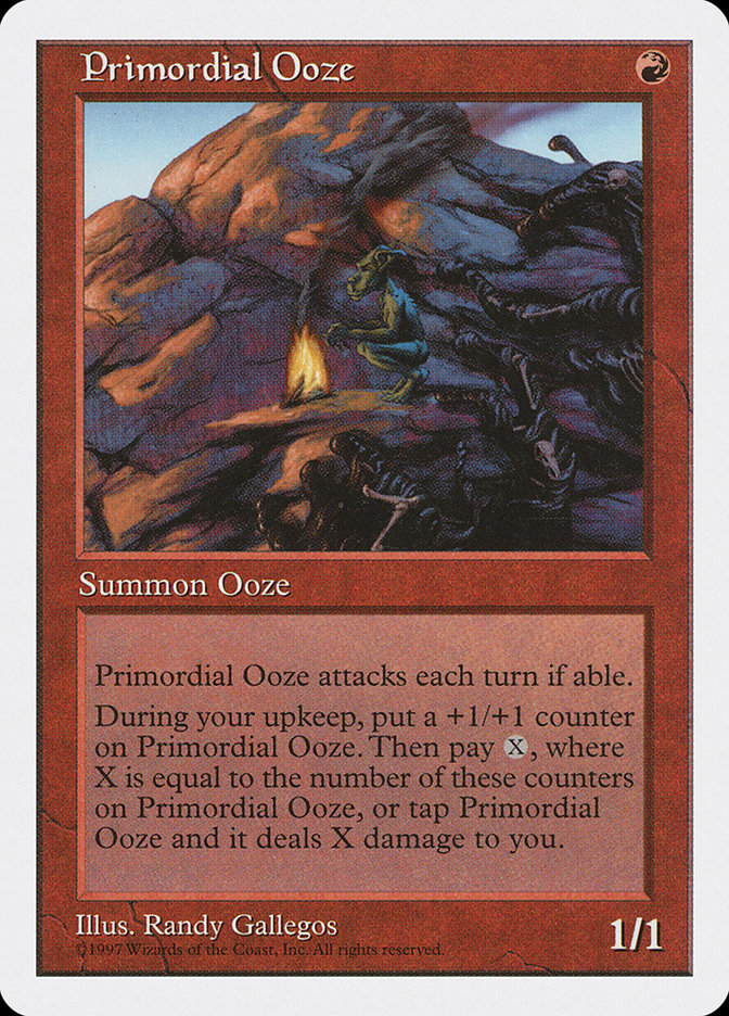 MTG: 5th Edition 261: Primordial Ooze 