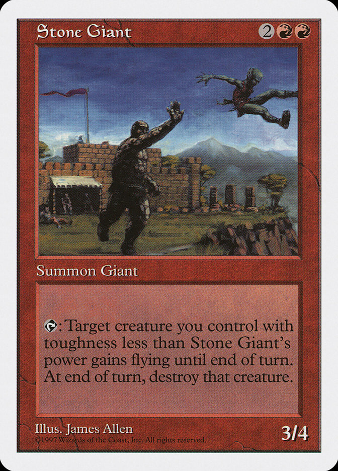 MTG: 5th Edition 269: Stone Giant 
