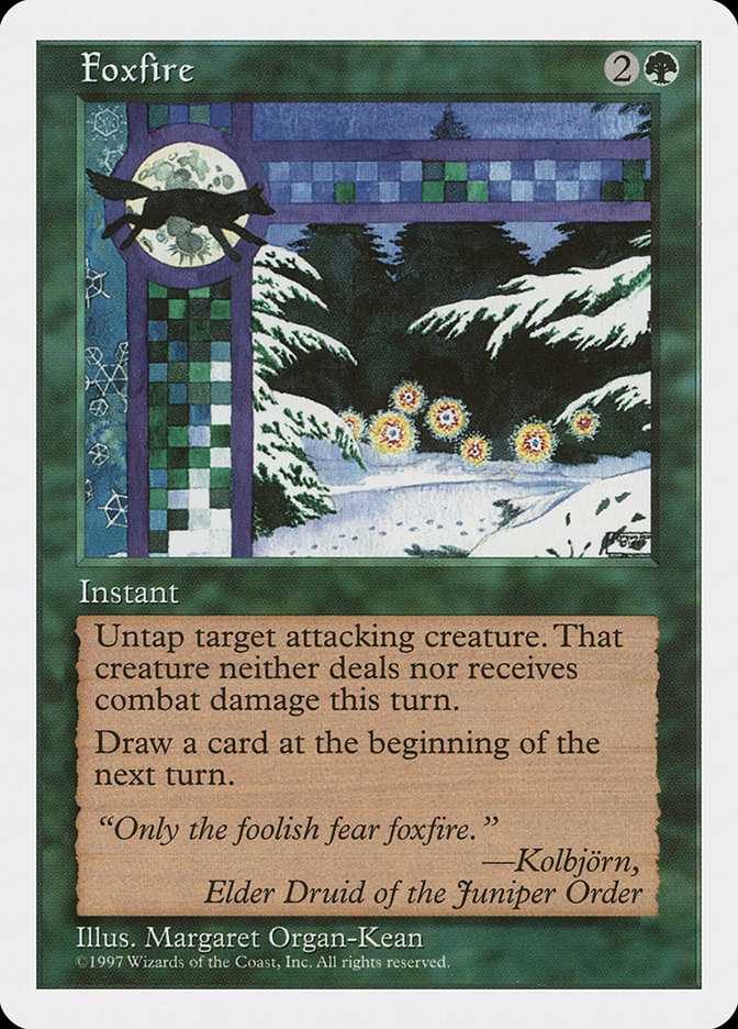 MTG: 5th Edition 295: Foxfire 
