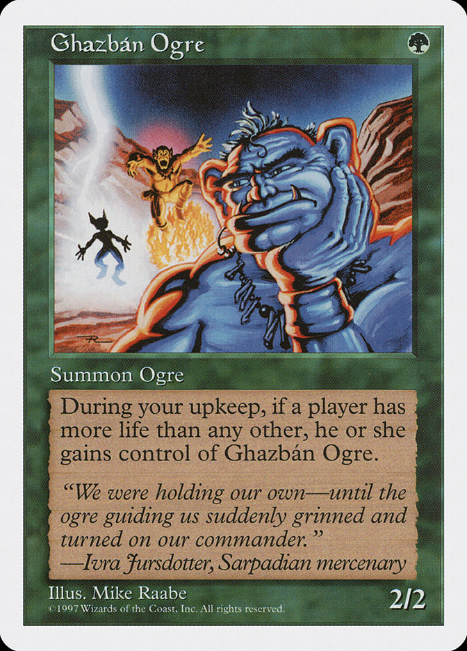 Magic: 5th Edition 298: Ghazban Ogre 