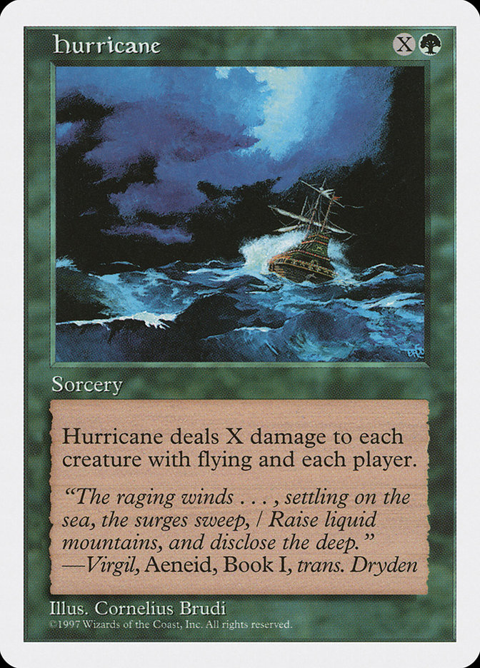 MTG: 5th Edition 303: Hurricane 