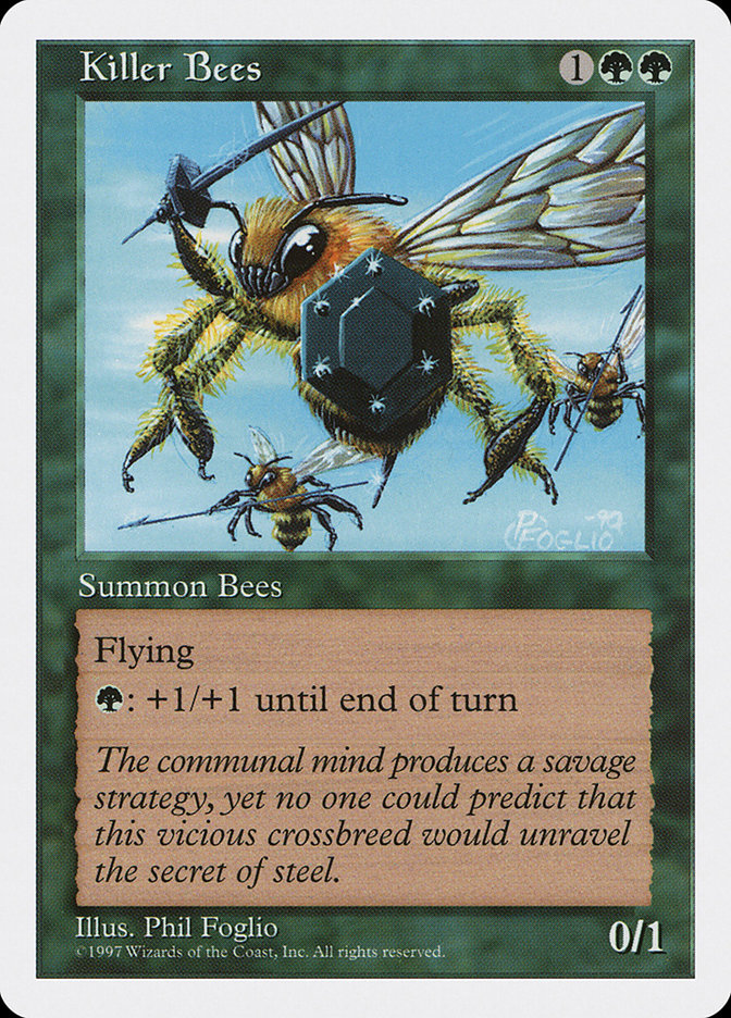 MTG: 5th Edition 307: Killer Bees 