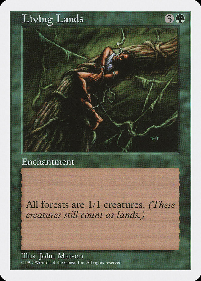 MTG: 5th Edition 312: Living Lands 
