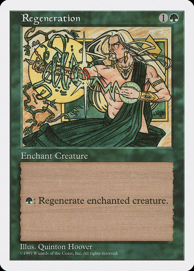 MTG: 5th Edition 321: Regeneration 