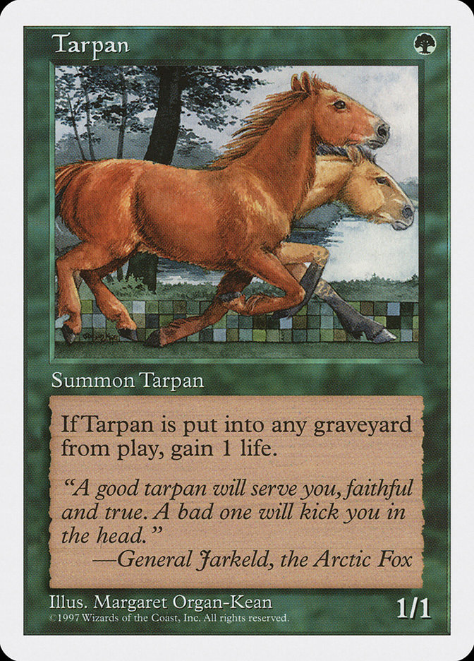 Magic: 5th Edition 330: Tarpan 