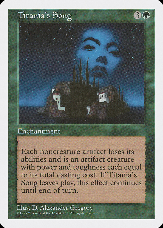 MTG: 5th Edition 332: Titanias Song 
