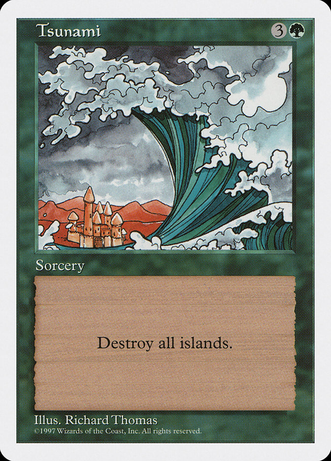 Magic: 5th Edition 334: Tsunami 