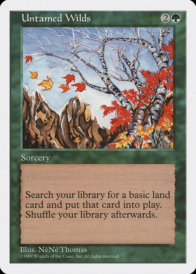 MTG: 5th Edition 335: Untamed Wilds 