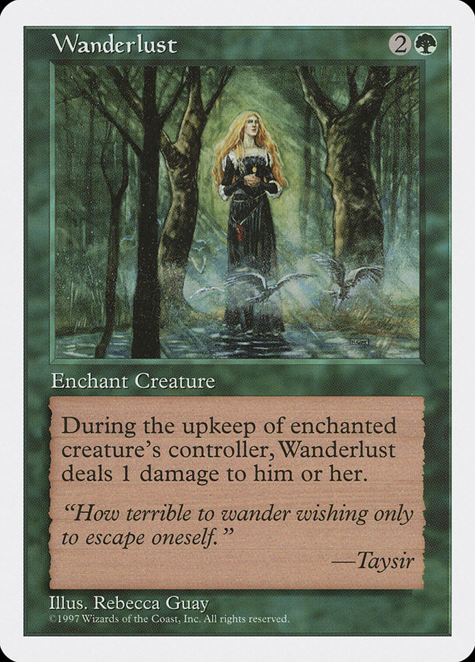 MTG: 5th Edition 339: Wanderlust 